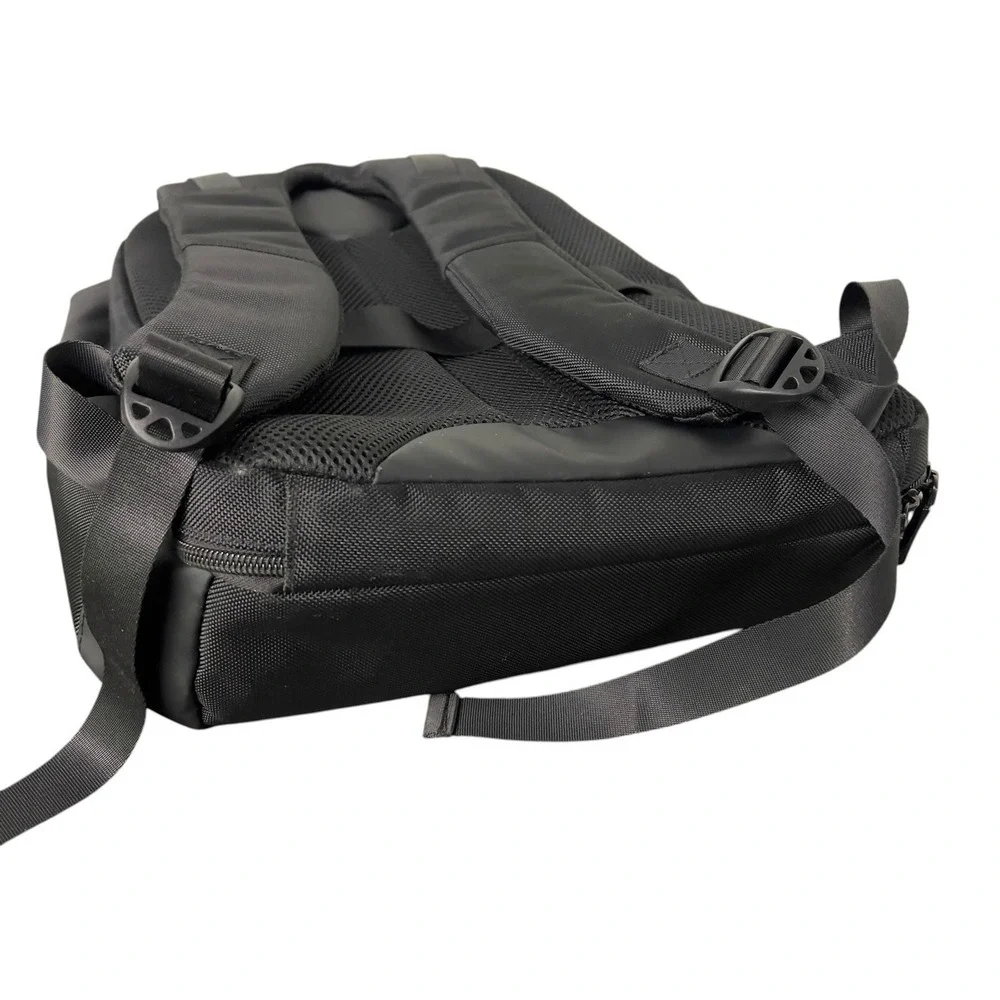 Jack Abraham's Black Roll Top Backpack Laptop Travel Commuter Waterproof